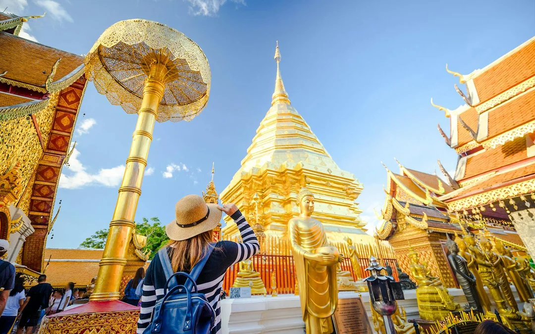 From Chiang Mai: Wat Umong, Doi Suthep, Hmong Village Guided Tour with Hotel Transfers
 Image 3