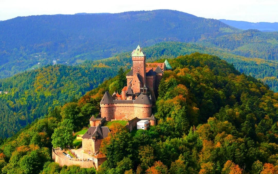 From Colmar: Haut-Koenigsbourg Castle & Alsace Villages Tour with Wine Tasting Image 2