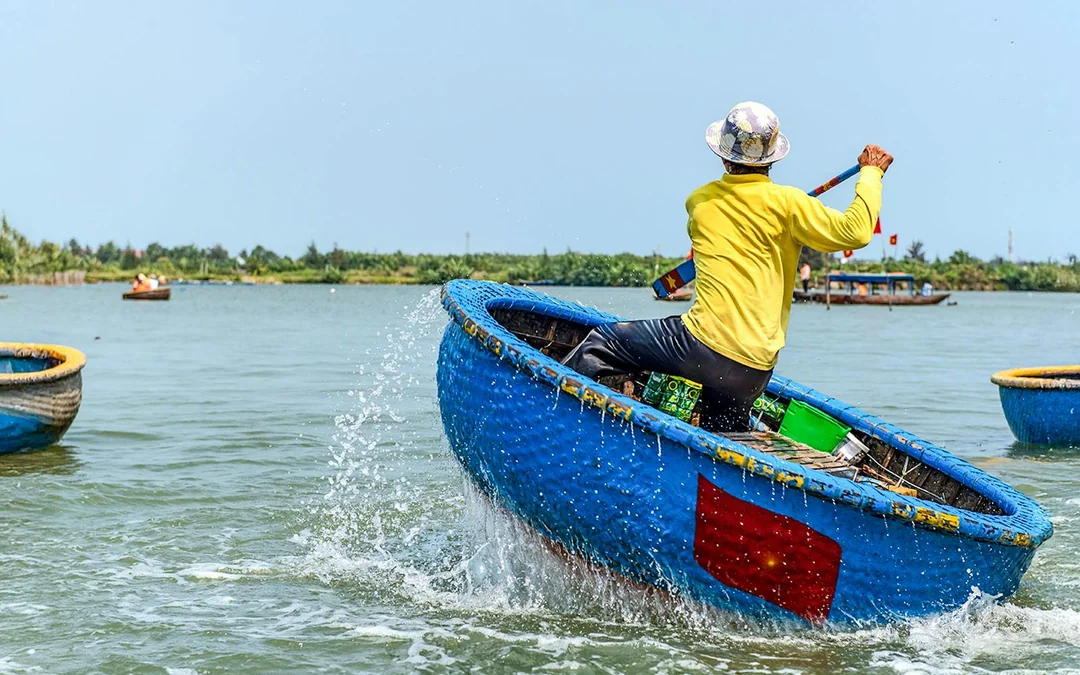 From Da Nang: Coconut Forest Half-Day Guided Tour with Basket Boat Ride, DIY Activities, Lunch & Transfers Image 2