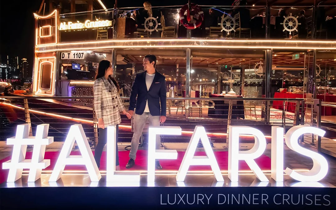 From Dubai Canal: 2-Hour Luxury Dhow Dinner Cruise with Dinner & Unlimited Drinks Image 4