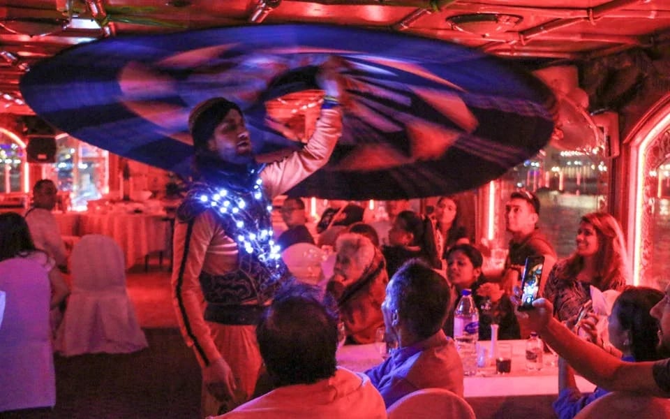 From Dubai Creek: Dhow Cruise with Dinner & Live Entertainment Image 11