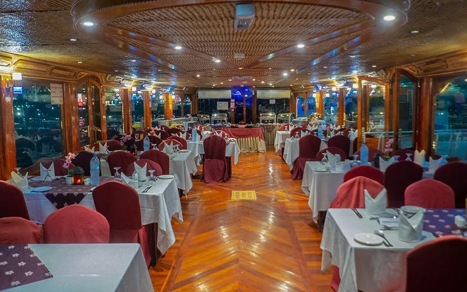 From Dubai Creek: Dhow Cruise with Dinner & Live Entertainment Image 10