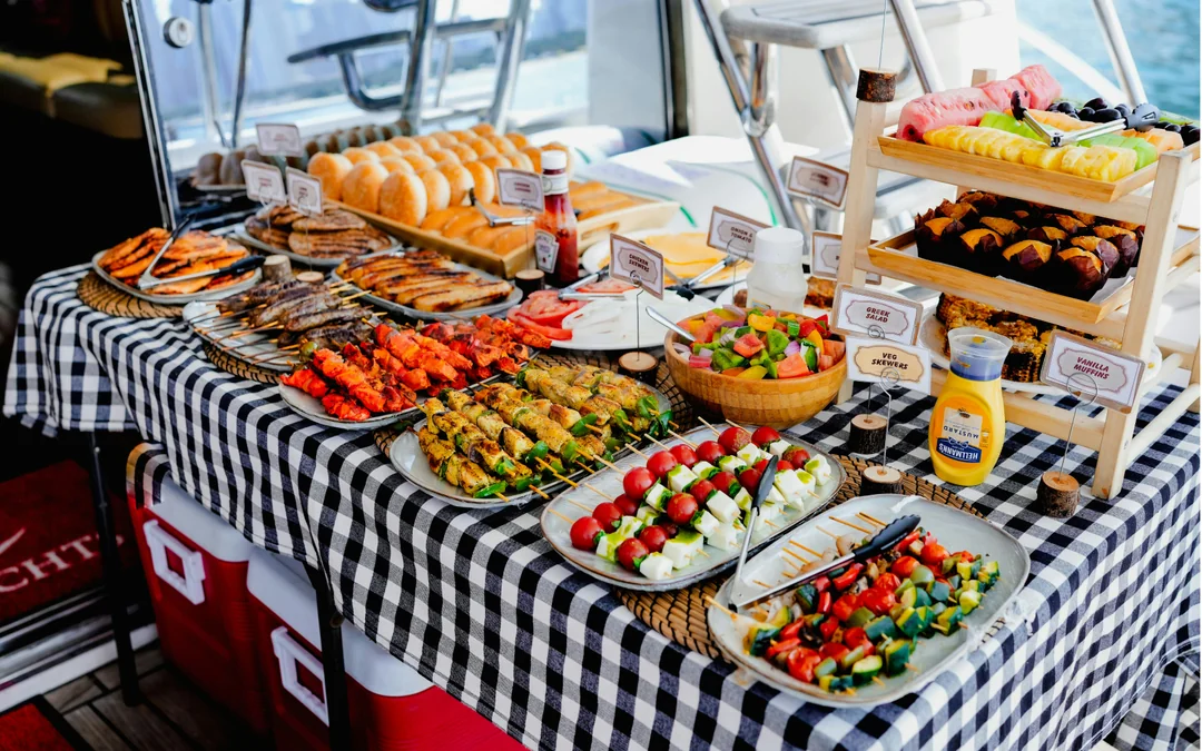 From Dubai Harbour: 1/2-Hour Yacht Cruise with Soft Drinks & Optional Live BBQ Image 9