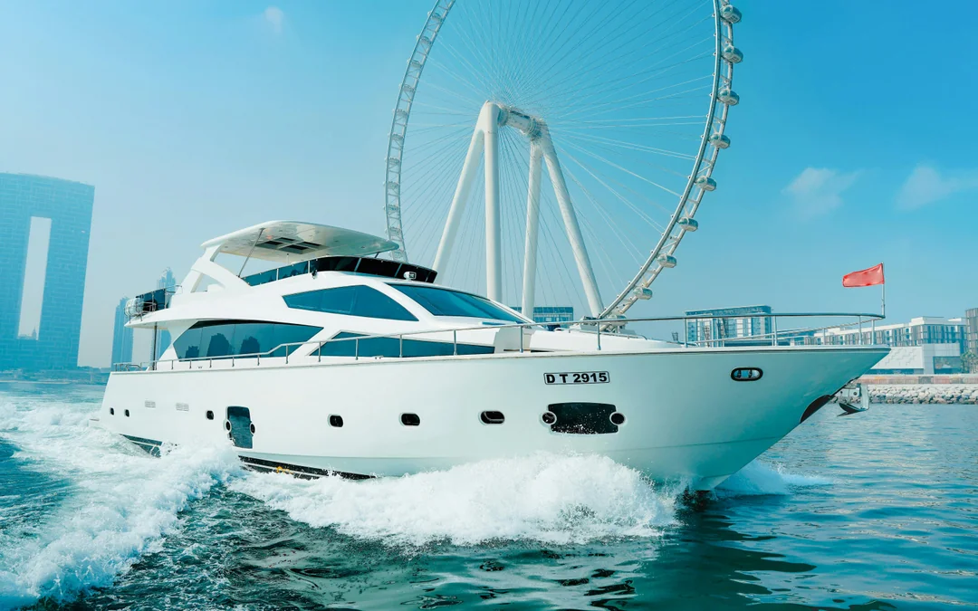 From Dubai Harbour: 2-Hour Luxury Yacht Tour with BBQ Options Image 1
