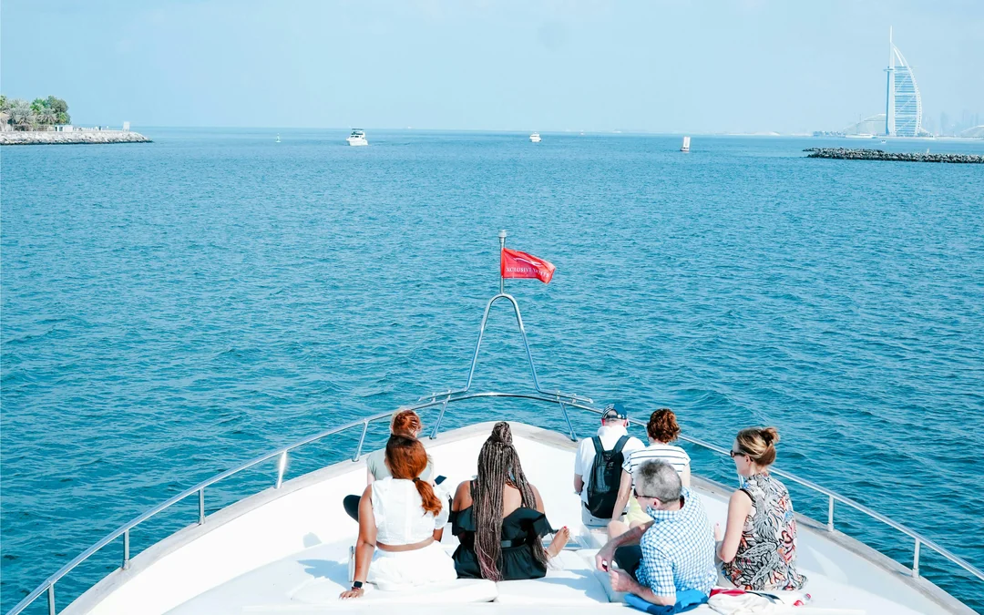 From Dubai Harbour: 2-Hour Luxury Yacht Tour with BBQ Options Image 2