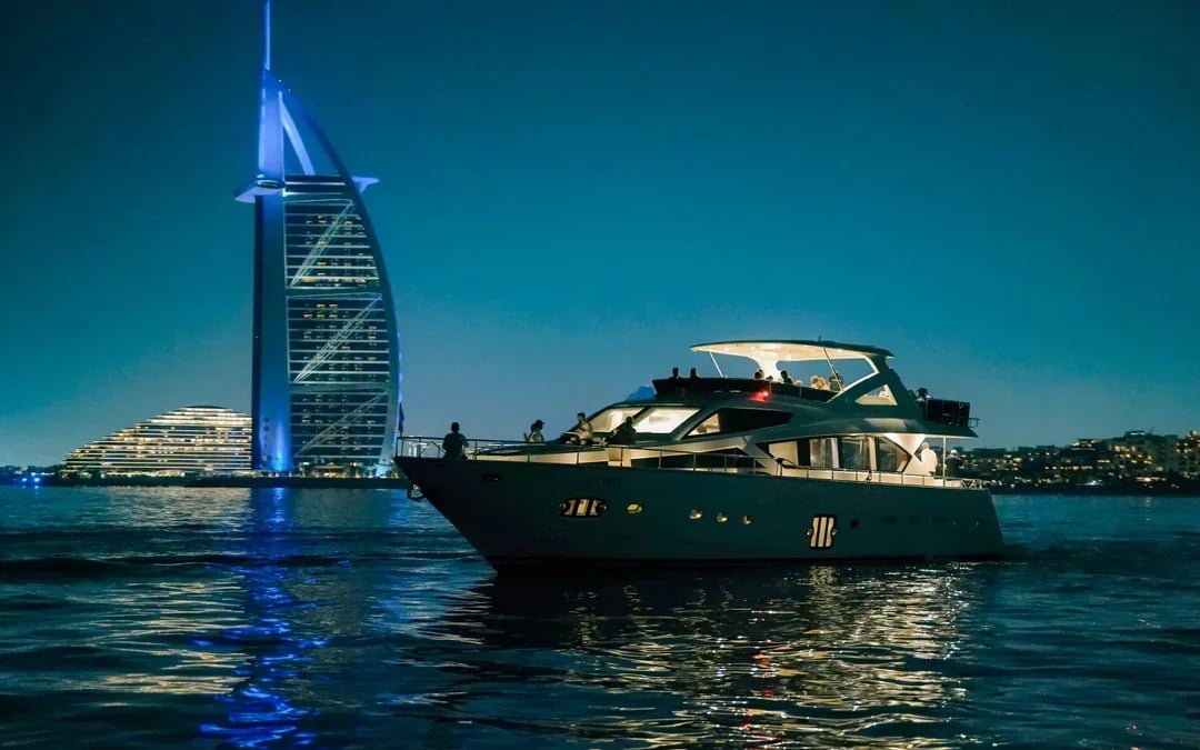 From Dubai Harbour: 2-Hour Luxury Yacht Tour with BBQ Options Image 6