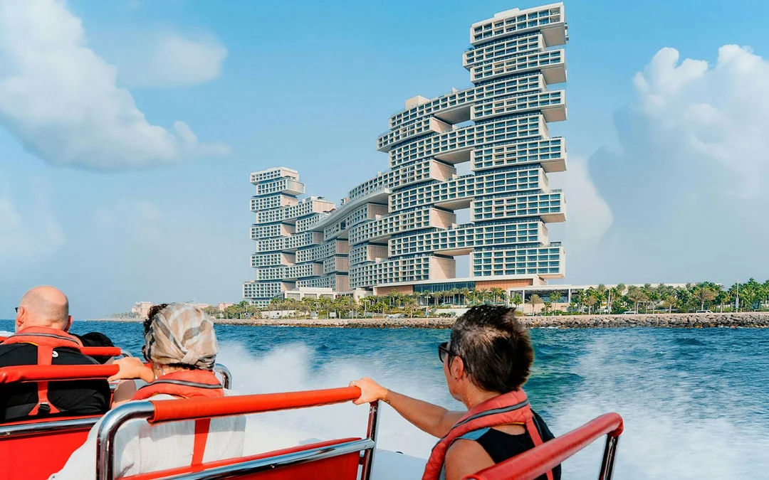 From Dubai Marina: 1.5-Hour Sightseeing Speedboat Tour of Dubai Marina, Burj Al Arab & Atlantis Image 12