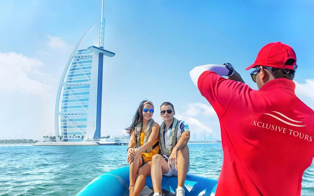 From Dubai Marina: 1.5-Hour Sightseeing Speedboat Tour of Dubai Marina, Burj Al Arab & Atlantis Image 4