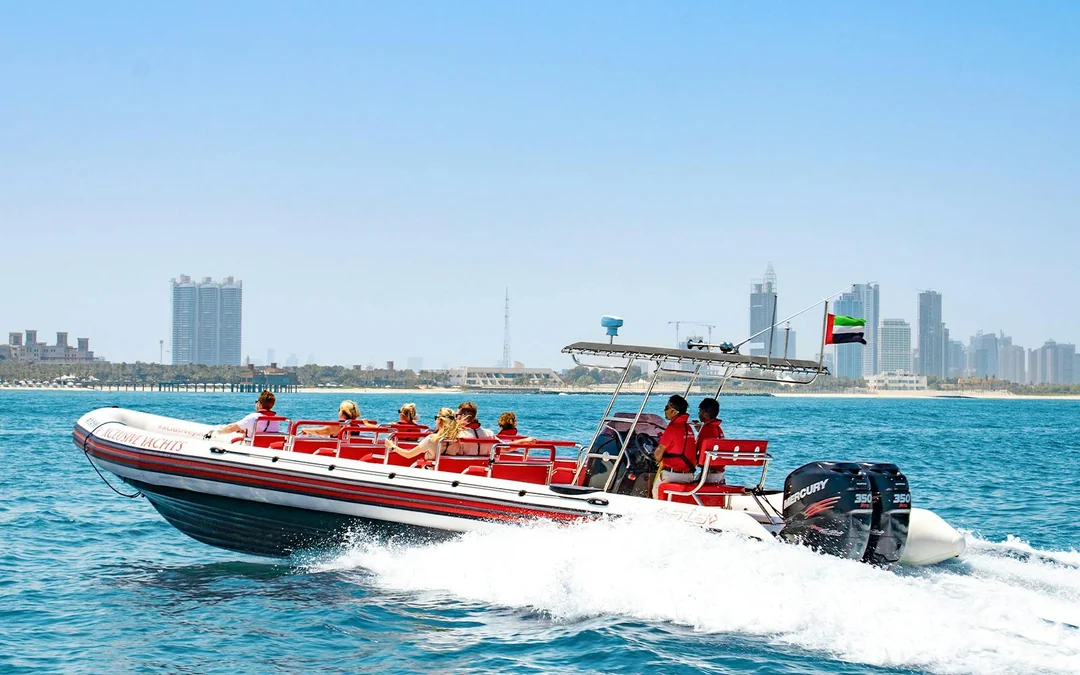 From Dubai Marina: 1.5-Hour Sightseeing Speedboat Tour of Dubai Marina, Burj Al Arab & Atlantis Image 5