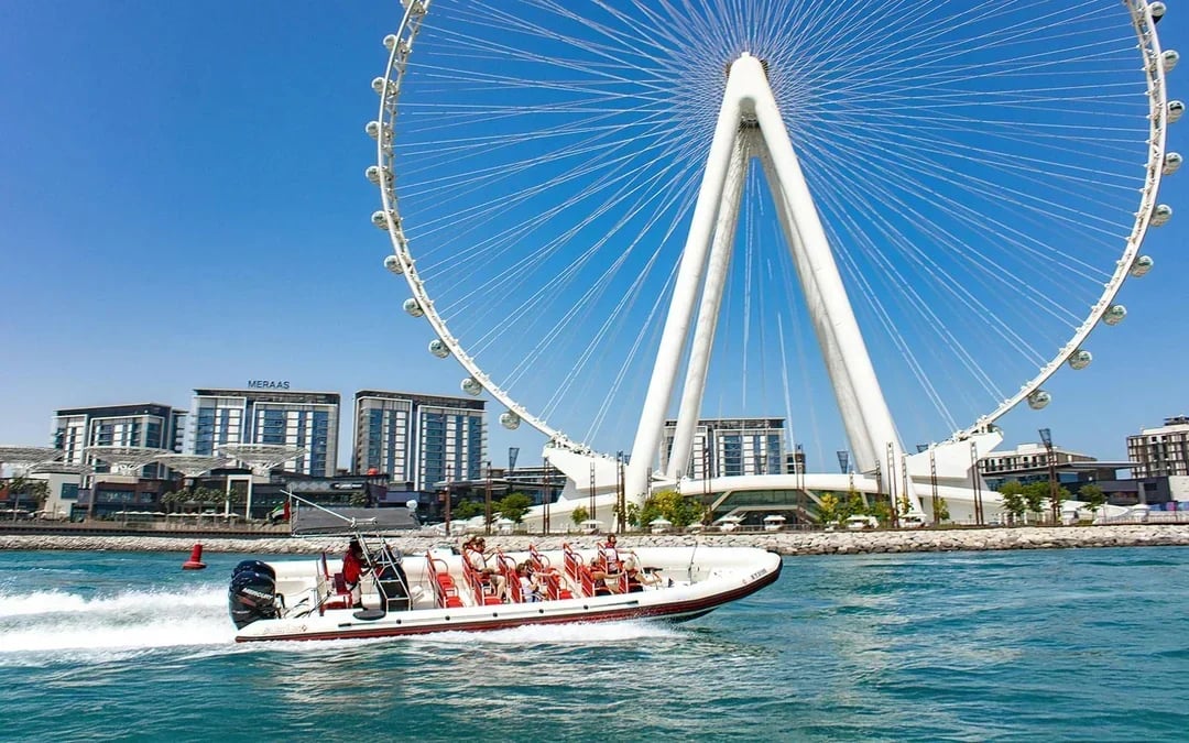 From Dubai Marina: 1.5-Hour Sightseeing Speedboat Tour of Dubai Marina, Burj Al Arab & Atlantis Image 6