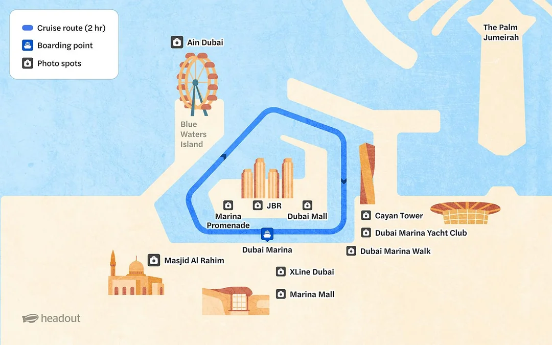 From Dubai Marina: 2-Hour Luxury Dhow Dinner Cruise with 5-Star Dinner, Entertainment & Unlimited Drinks Image 3