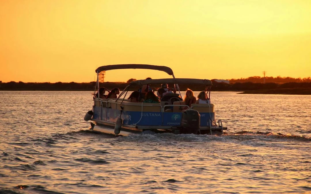 From Faro: Ria Formosa Sunset Boat Tour Image 5