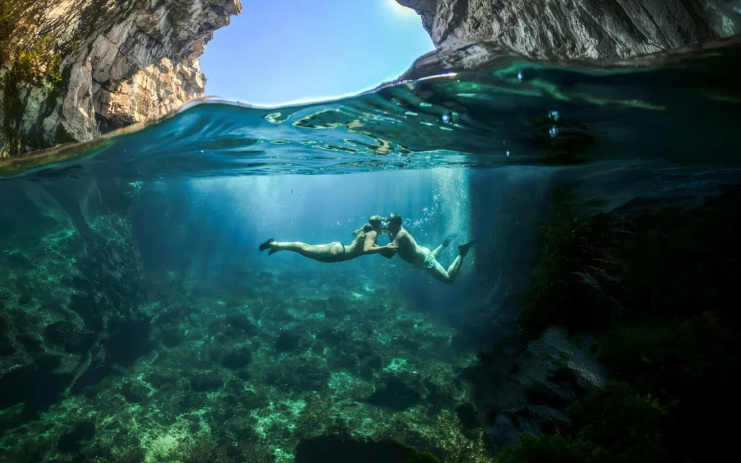 From Fažana: Private Brijuni Islands, Blue Cave, Lagoon and Hidden Bays Cruise with Snorkeling Image 4