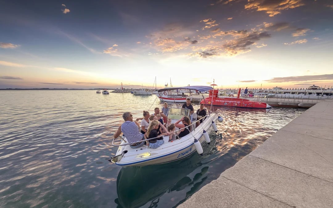 From Fažana: Private Sunset Dolphin Safari Cruise around Brijuni Islands Image 2