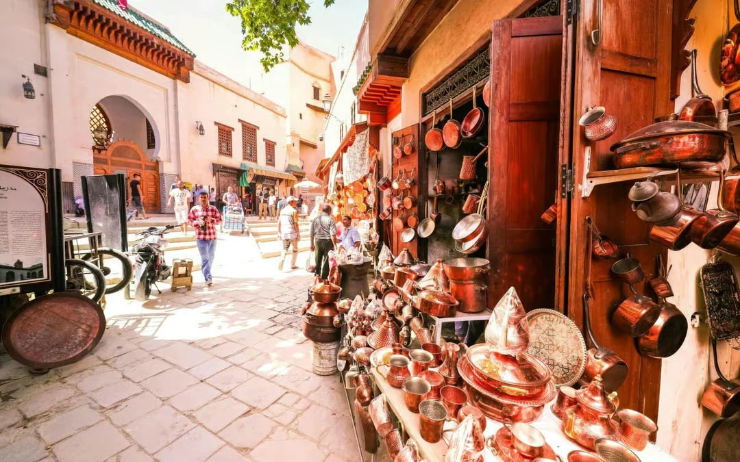 From Fes: City Tour with Sightseeing Highlights, Medina, Museum, Al Attarine Madrasa & Tannery Image 1