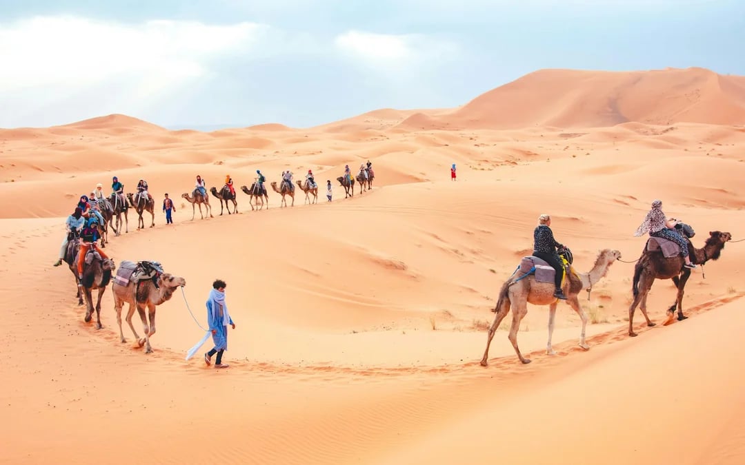 From Fez: Private Erg Chebbi Dunes Tour with Camel Trek and Overnight Desert Camp Image 7