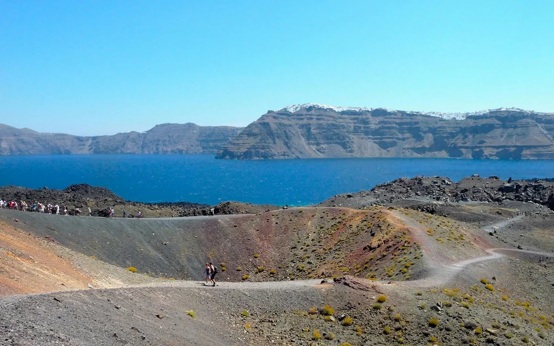 From Fira: Santorini Volcano, Hot Springs & Thirassia Day Cruise  Image 4