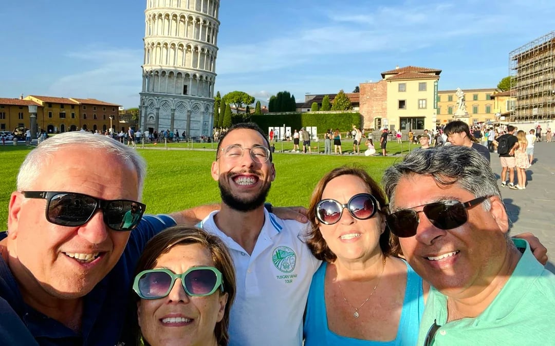 From Florence: Private Day Trip to Lucca and Pisa with Tuscan Cooking Class and Lunch Image 1