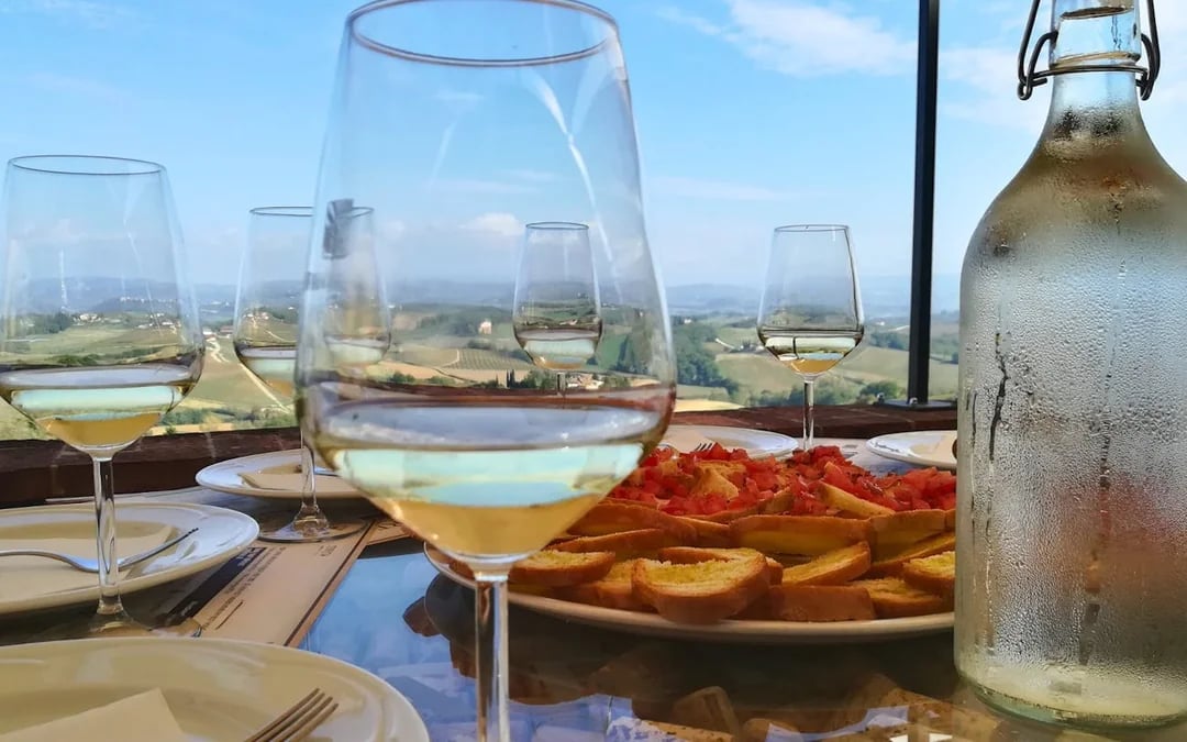 From Florence: Private Tuscany Wine Tour with Two Wineries, Tastings, Lunch, and San Gimignano Visit Image 2