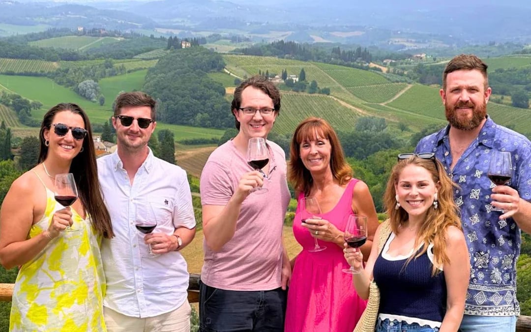 From Florence: Private Tuscany Wine Tour with Two Wineries, Tastings, Lunch, and San Gimignano Visit Image 3