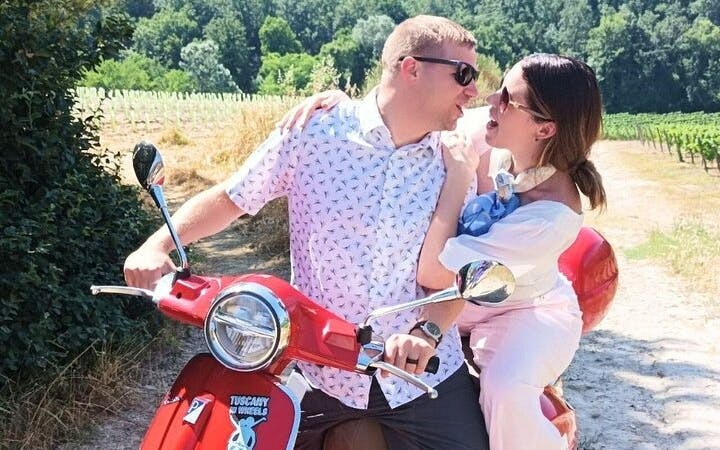 From Florence: Small-Group Tuscany Vespa Tour with Lunch & Wine Image 3