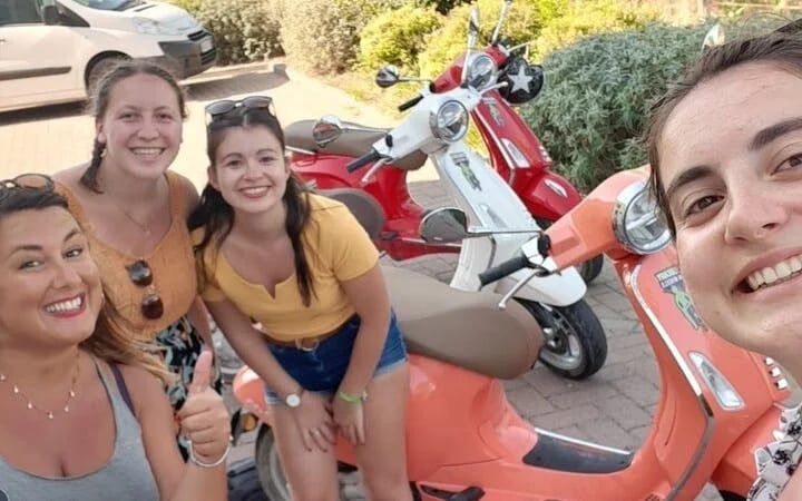 From Florence: Small-Group Tuscany Vespa Tour with Lunch & Wine Image 9