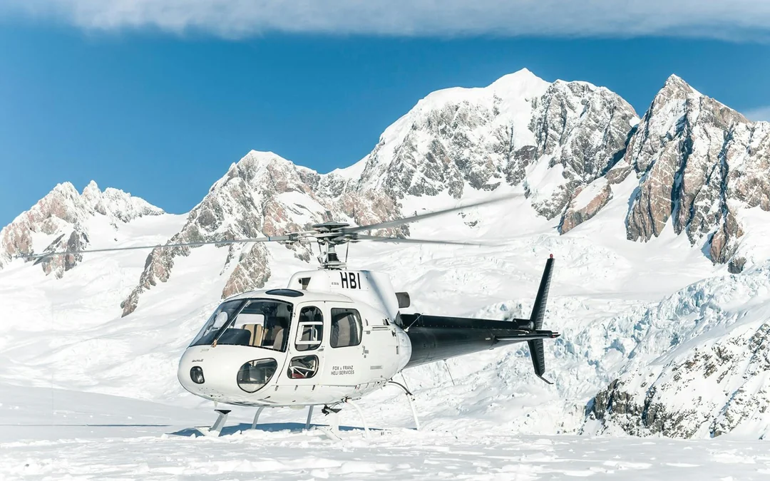 From Fox Glacier: Scenic Helicopter Flight Tour with Snow Landing Image 1