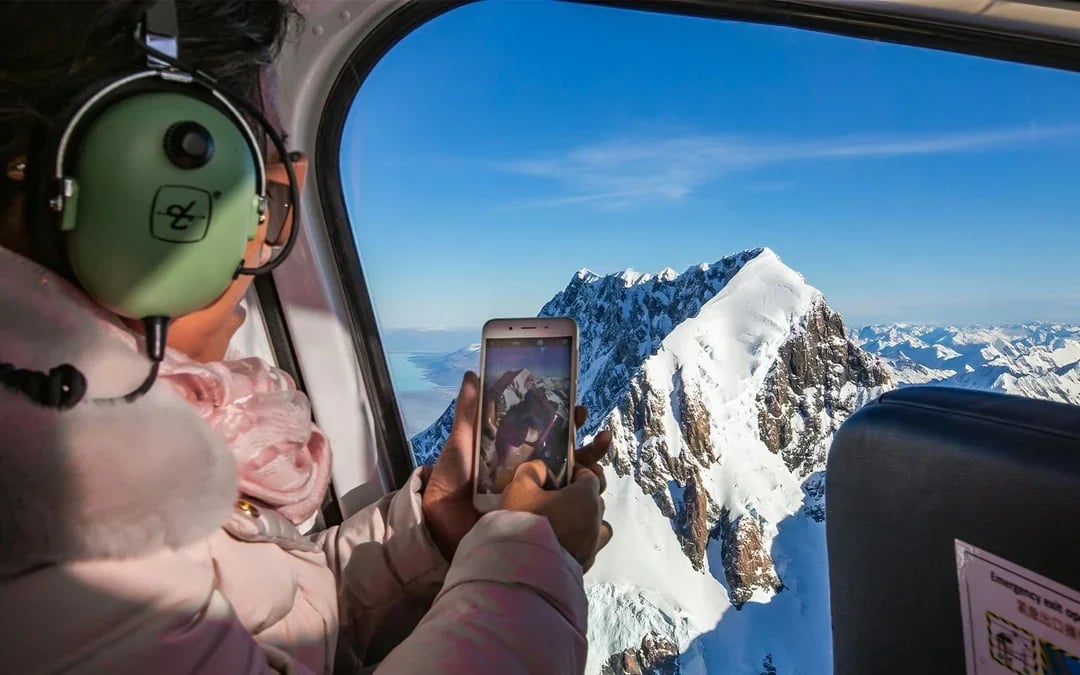 From Fox Glacier: Scenic Helicopter Flight Tour with Snow Landing Image 3
