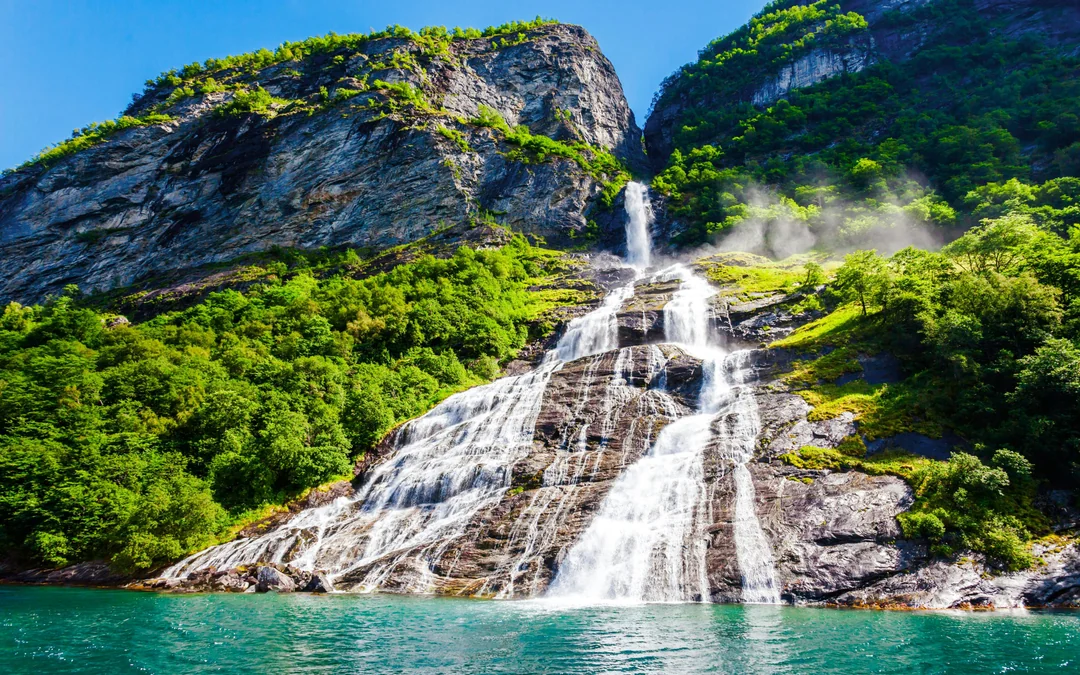 From Geiranger: Geiranger Fjord Boat Tour With a Stop in Hellesylt Village Image 2
