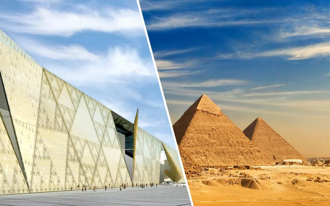 From Hurghada by Bus: Full-Day Cairo Tour with Grand Egyptian Museum & Pyramids of Giza Image 1