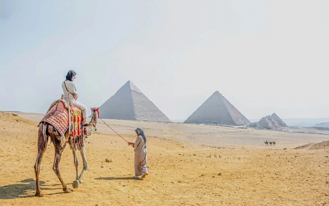 From Hurghada by Flight: Full-Day Cairo Tour with Grand Egyptian Museum & Pyramids of Giza Image 1