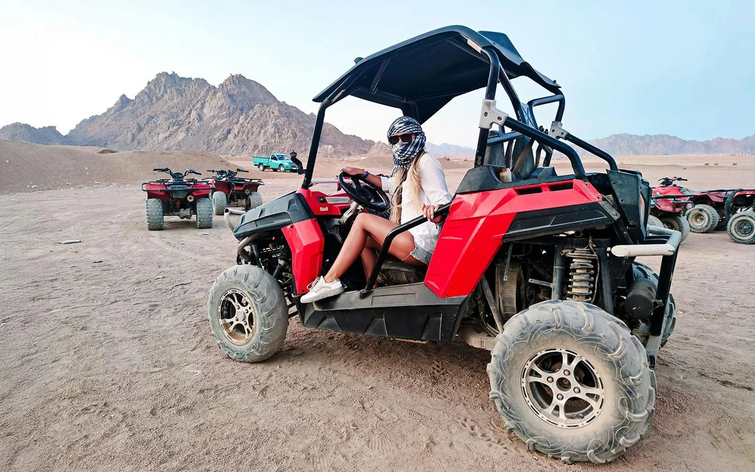 From Hurghada: Quad Bike Ride, Camel Safari, Stargazing & Dinner With Round-Trip Hotel Transfers Image 1