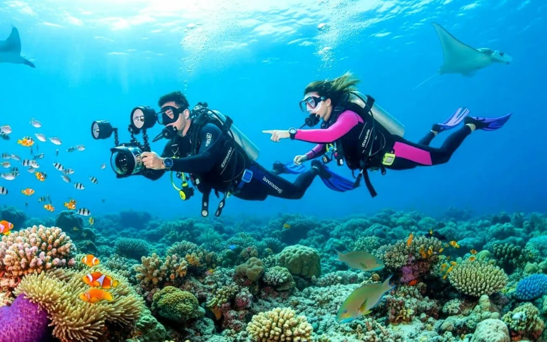 From Hurghada: Sunset Intro Dive, Dolphin Watching, Snorkeling & Lunch Image 5