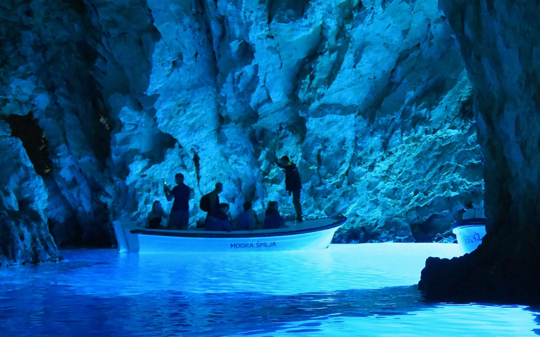 From Hvar: Blue Cave, Green Cave and 5 Islands Boat Tour Image 2