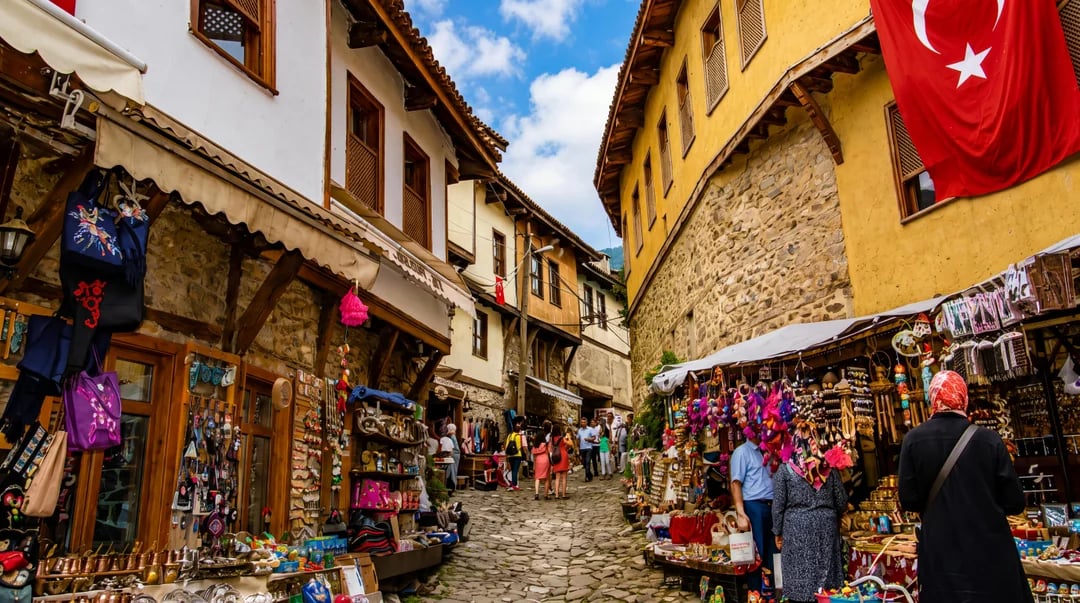 From Istanbul: Bursa Grand Mosque, Koza Han, Cumalikizik Village & Uludag Mountain Guided Tour Image 2