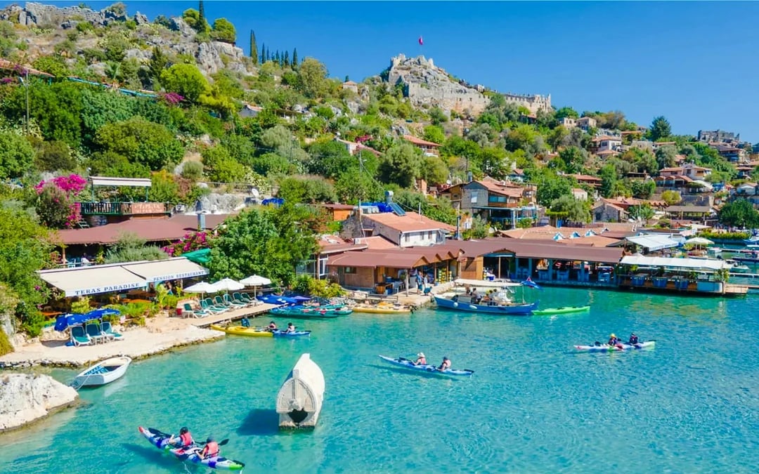 From Kas: Guided Sea Kayaking to Kekova Sunken City and Kalekoy with Lunch and Transfers Image 4