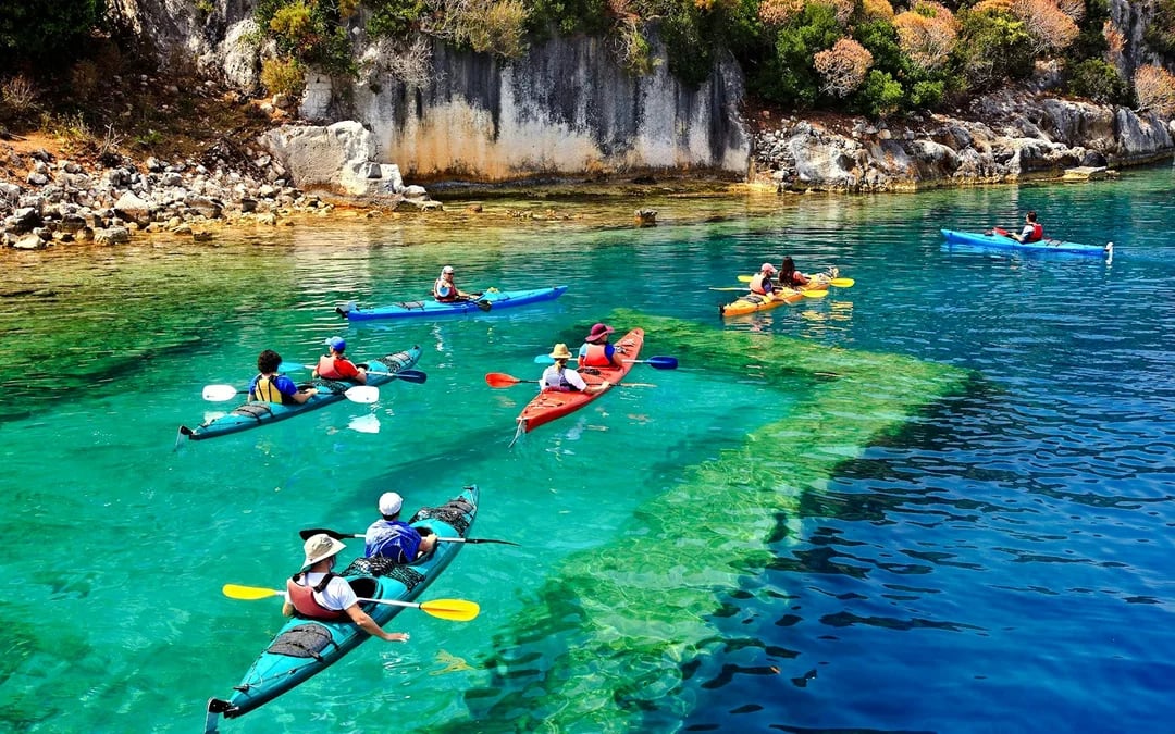 From Kas: Guided Sea Kayaking to Kekova Sunken City and Kalekoy with Lunch and Transfers Image 5