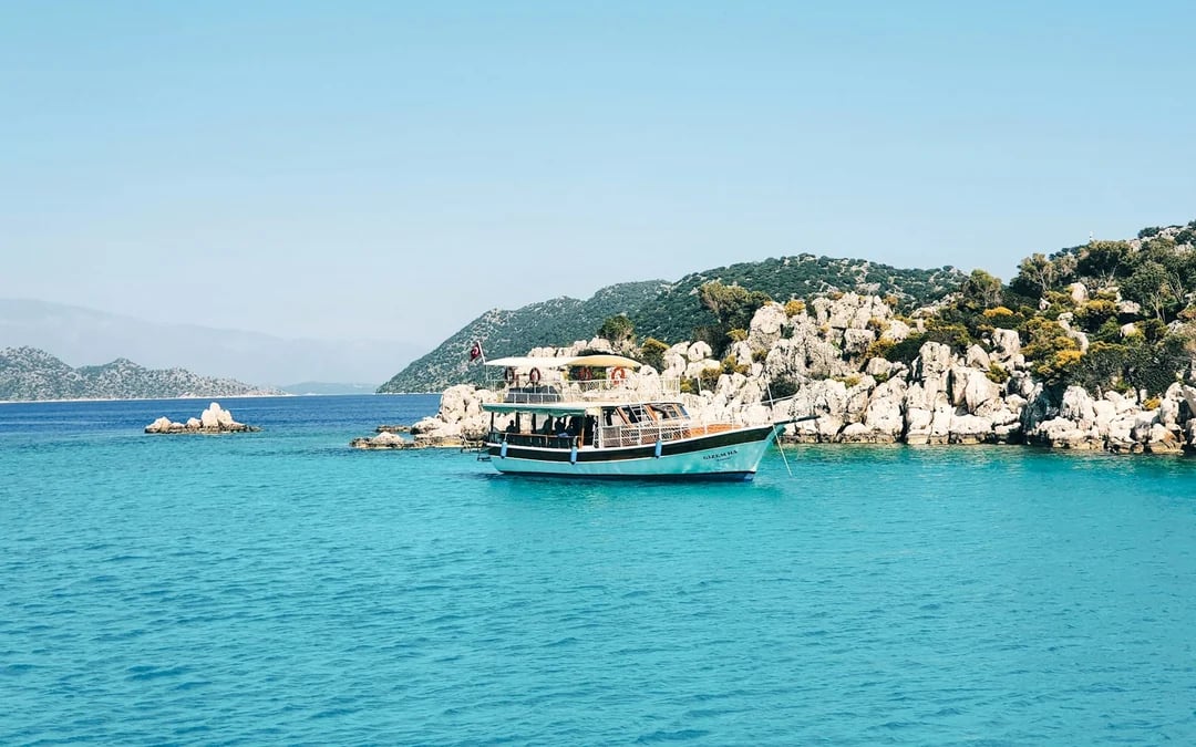 From Kas: Kekova Sunken City, 5 Bays and Kalekoy Boat Cruise with Lunch Image 2