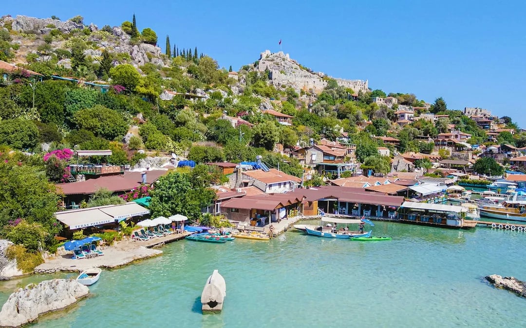 From Kas: Kekova Sunken City, 5 Bays and Kalekoy Boat Cruise with Lunch Image 3