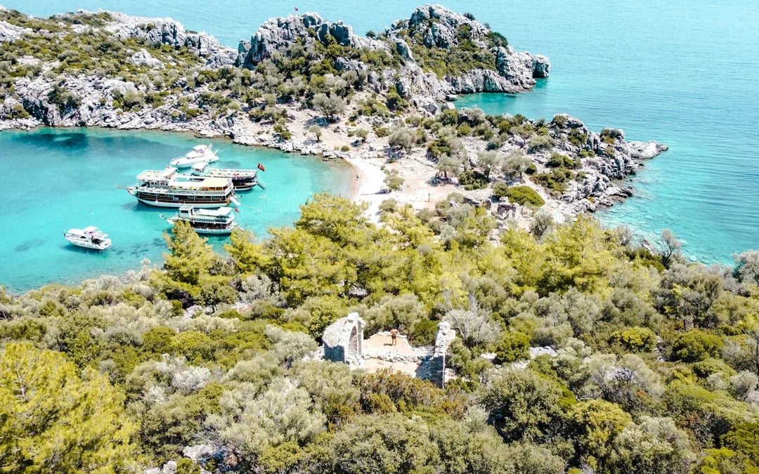 From Kas: Kekova Sunken City, 5 Bays and Kalekoy Boat Cruise with Lunch Image 4