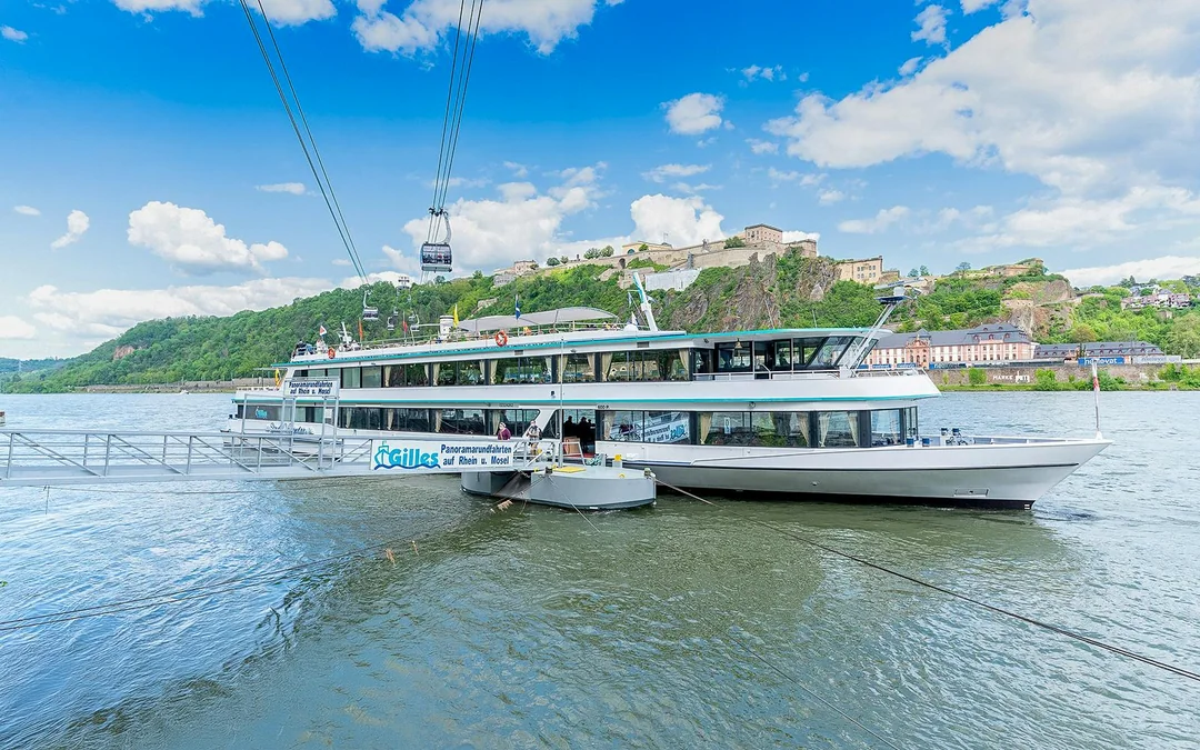 From Koblenz: 1-Hour Old Town Panorama Sightseeing Cruise Image 1