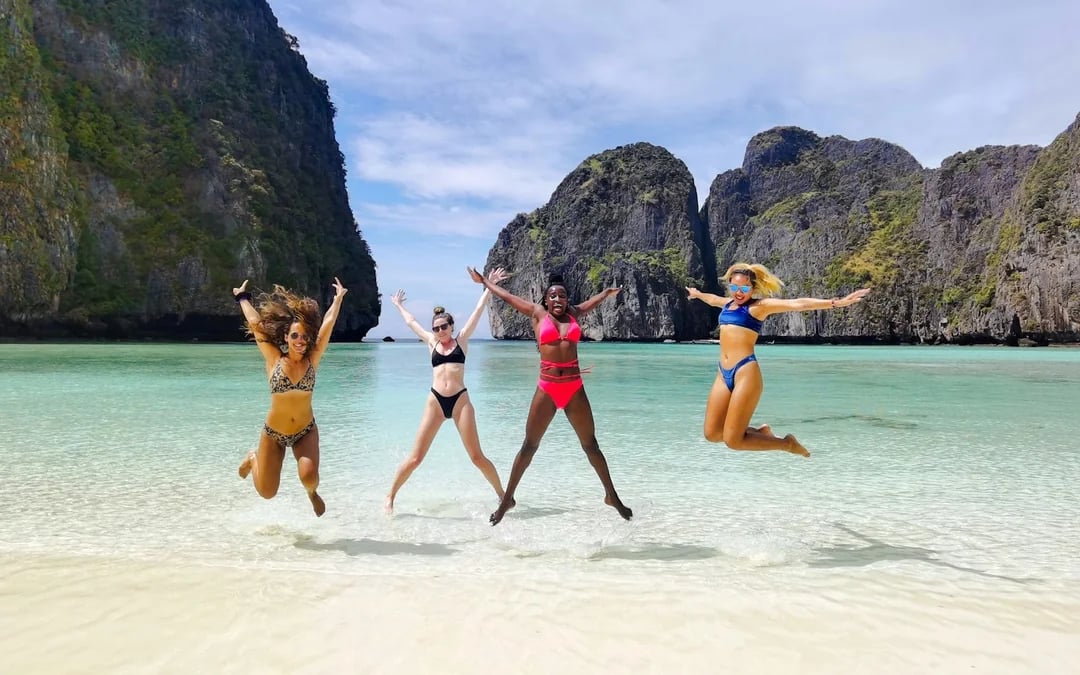 From Koh Lanta: Phi Phi Islands Day Trip with Private Longtail Boat Tour Image 2