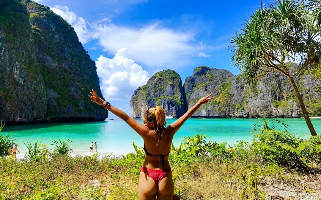 From Koh Lanta: Phi Phi Islands Day Trip with Private Longtail Boat Tour Image 3