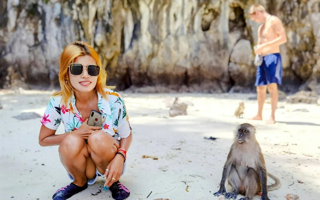 From Koh Lanta: Phi Phi Islands Day Trip with Private Longtail Boat Tour Image 4