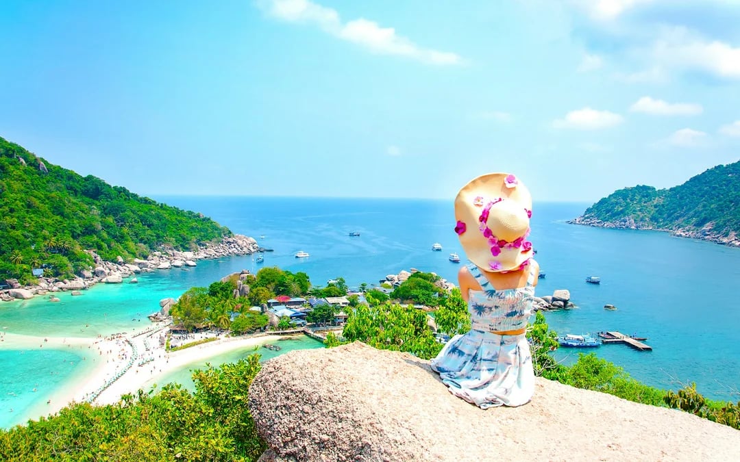 From Koh Phangan: Koh Tao & Koh Nang Yuan Speedboat Day Trip with Snorkeling and Lunch Image 6