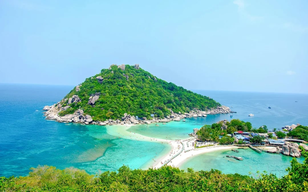 From Koh Samui: Koh Tao and Koh Nangyuan Speedboat Tour with Snorkeling Image 1