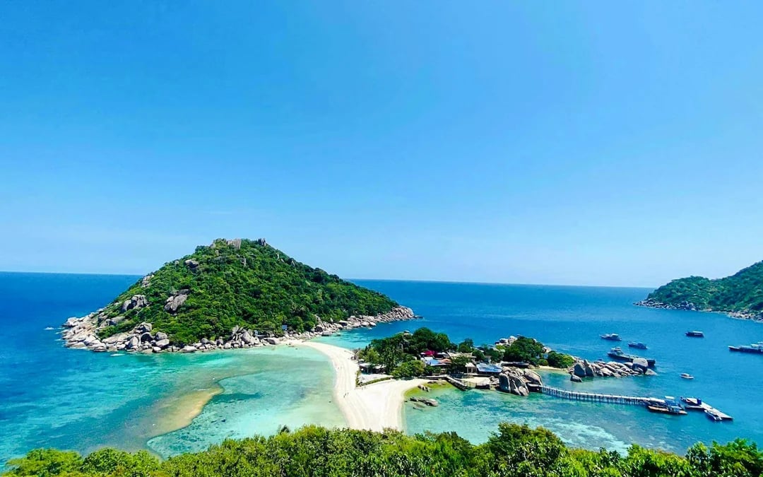 From Koh Samui: Koh Tao and Koh Nangyuan Speedboat Tour with Snorkeling Image 3