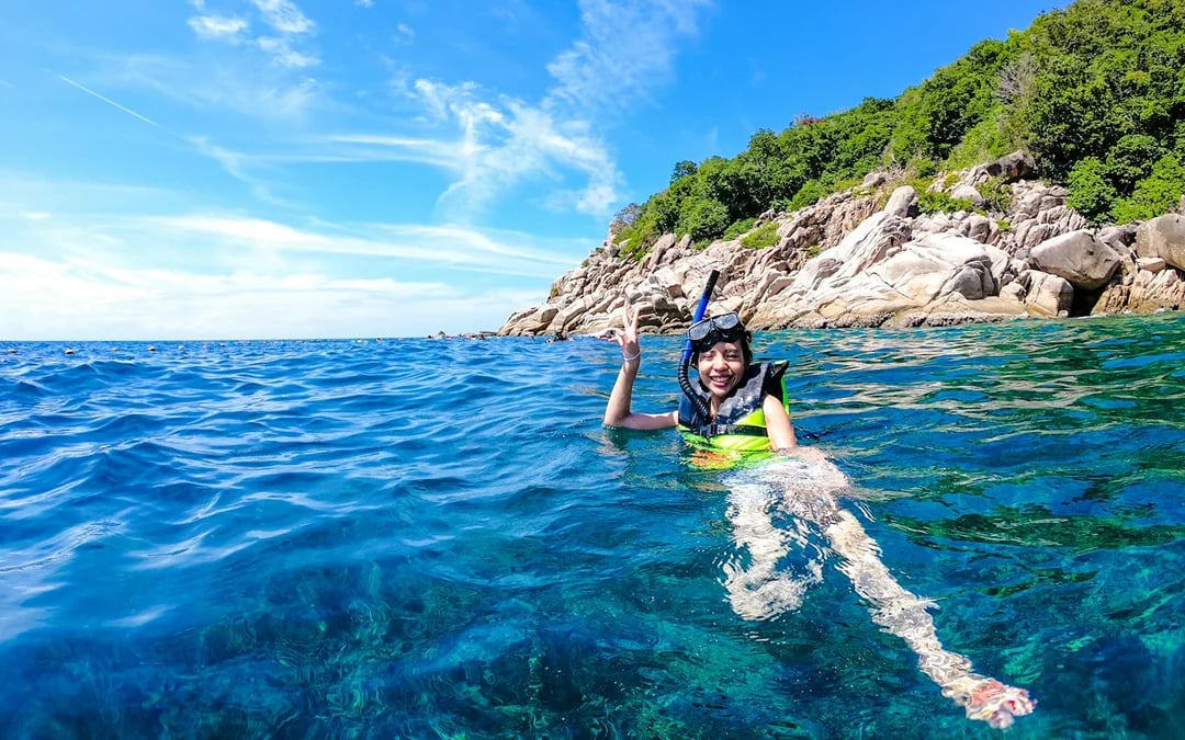 From Koh Samui: Koh Tao and Koh Nangyuan Speedboat Tour with Snorkeling Image 7