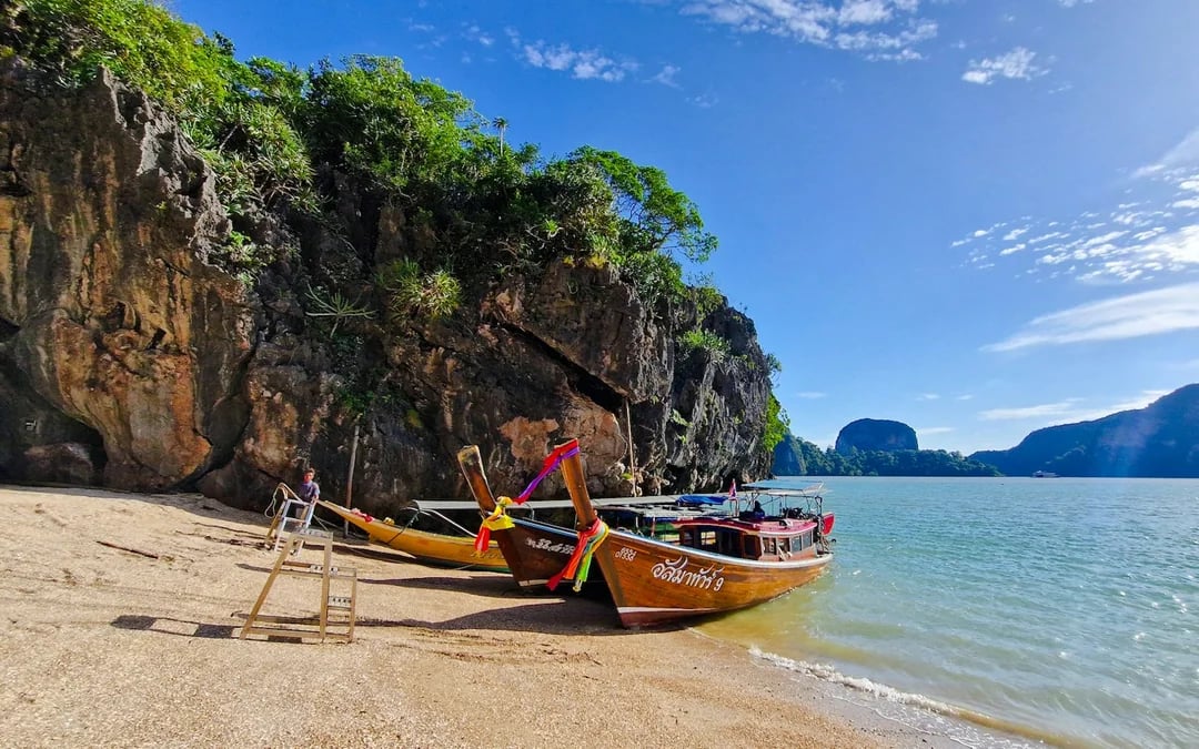 From Koh Yao Yai/Noi: James Bond Island & Koh Panyi Private Longtail Boat Tour Image 3