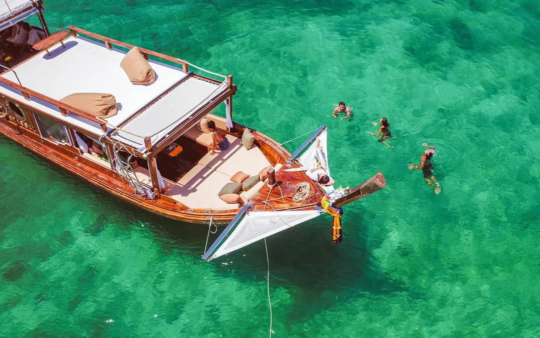 From Krabi: 7 Islands Morning or Sunset Tour by Luxury Longtail Boat Image 4